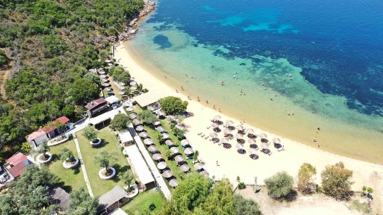 Blue Lagoon and Ammouliani Island boat trip in Halkidiki Greece